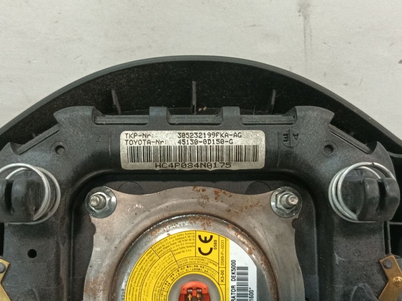Recambio de airbag delantero izquierdo para toyota yaris (_p9_) 1.4 d-4d (nlp90_) referencia OEM IAM 451300D150G  
