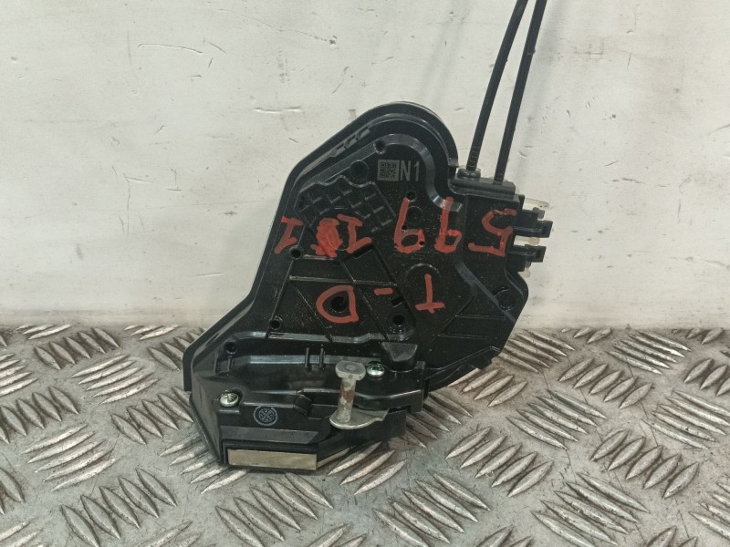 Recambio de cerradura puerta trasera derecha para peugeot 108 1.0 vti referencia OEM IAM B001173880  