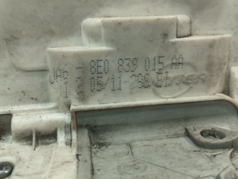 Recambio de cerradura puerta trasera izquierda para seat exeo st (3r5)(2009>) 2.0 tdi referencia OEM IAM 8E0839015AA  