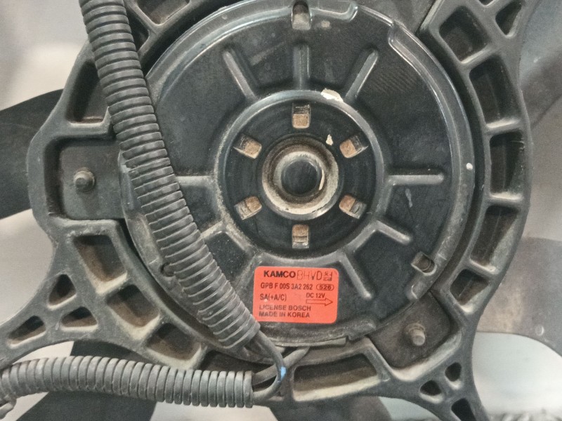 Recambio de electroventilador para kia picanto i (sa) 1.1 referencia OEM IAM F00S3A2262  