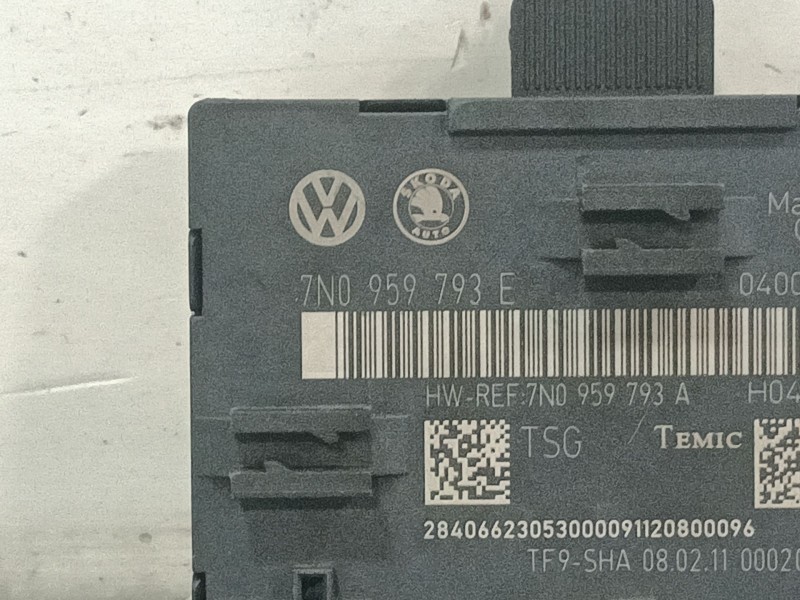 Recambio de modulo electronico para skoda yeti (5l) 1.2 tsi referencia OEM IAM 7N0959793E  