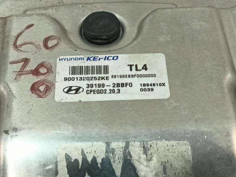 Recambio de centralita motor uce para hyundai tucson (tl, tle) 1.6 gdi referencia OEM IAM 391992BBF0  