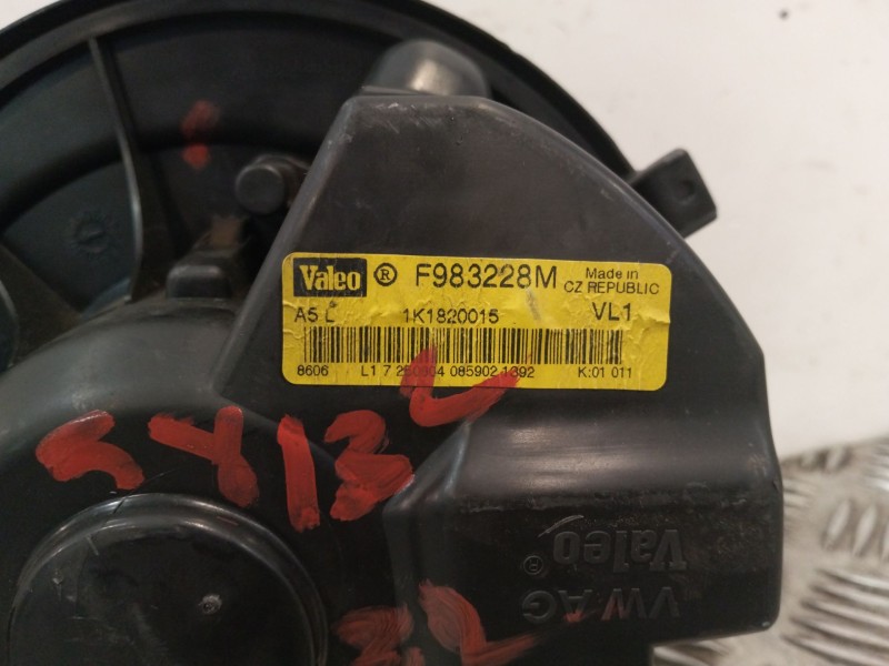 Recambio de motor calefaccion para seat altea (5p1) referencia OEM IAM 1k1820015  