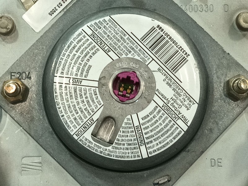 Recambio de airbag delantero izquierdo para seat ibiza iii (6l1) 1.9 sdi referencia OEM IAM 6L0880201G  