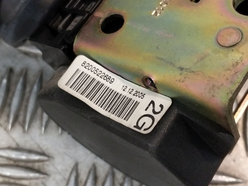 Recambio de cinturon seguridad trasero derecho para renault kangoo (kc0/1_) 1.5 dci referencia OEM IAM 8200522689  
