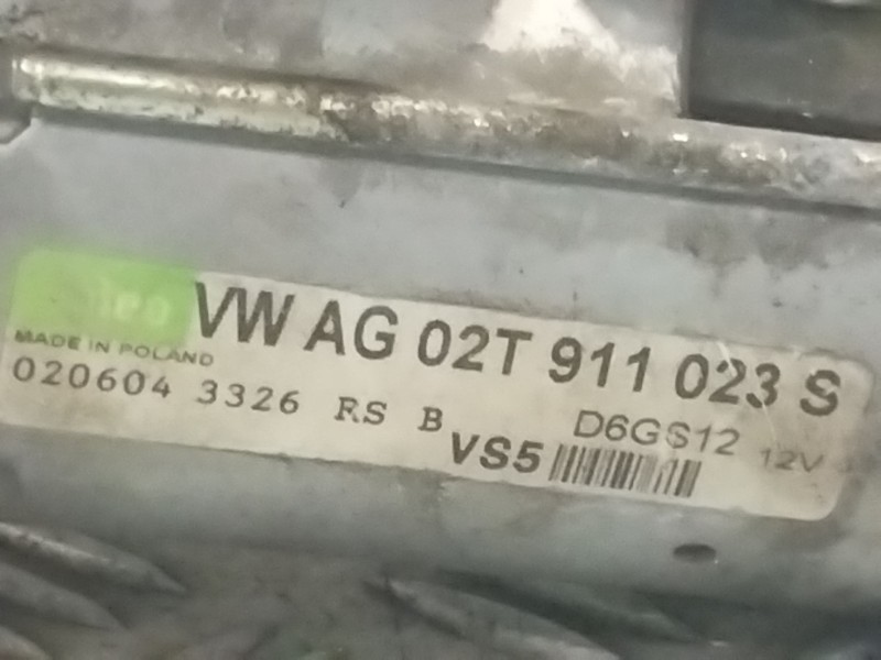 Recambio de compresor aire acondicionado para volkswagen golf v (1k1) 1.6 fsi referencia OEM IAM 02T911023S  