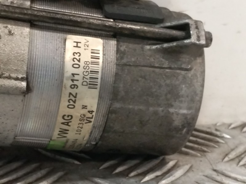 Recambio de motor arranque para audi a3 (8p1) 1.9 tdi referencia OEM IAM 02Z911023H  