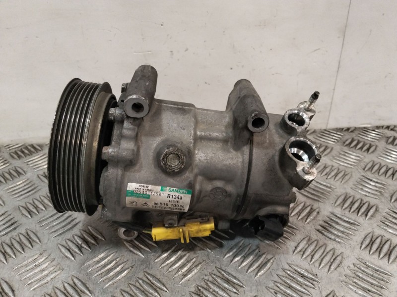 Recambio de compresor aire acondicionado para peugeot 207 cc (wd_) 1.6 hdi referencia OEM IAM 9651910980  