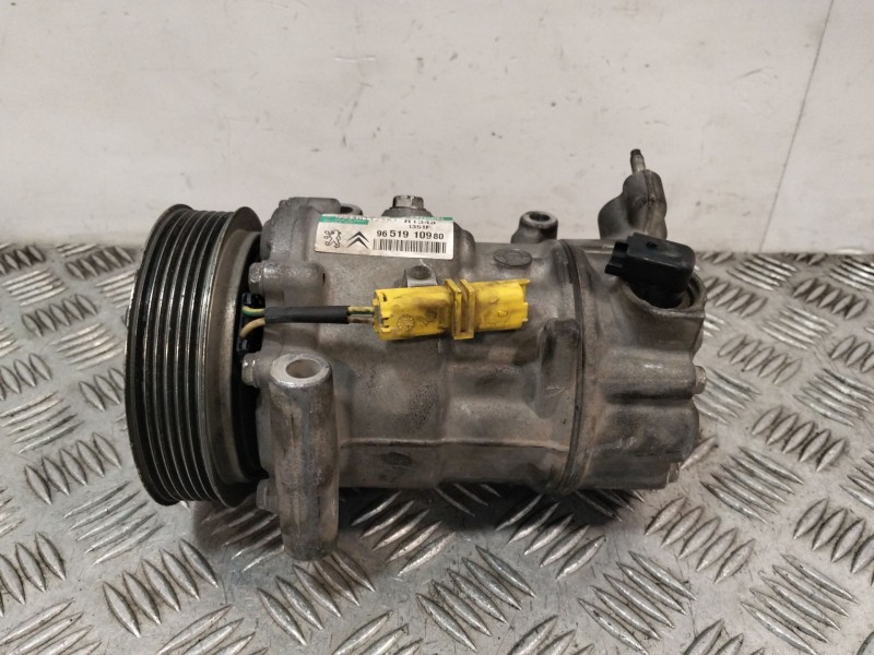 Recambio de compresor aire acondicionado para peugeot 207 cc (wd_) 1.6 hdi referencia OEM IAM 9651910980  