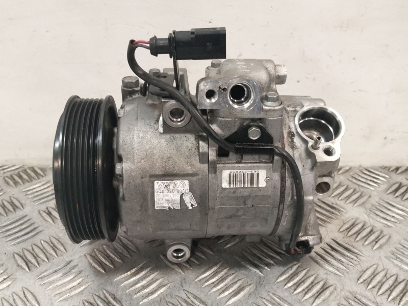 Recambio de compresor aire acondicionado para seat ibiza iv sc (6j1, 6p5) 1.2 referencia OEM IAM 6Q0820808G  
