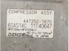 Recambio de compresor aire acondicionado para mercedes-benz clase a (w176) a 180 (176.042) referencia OEM IAM 4472501670   2