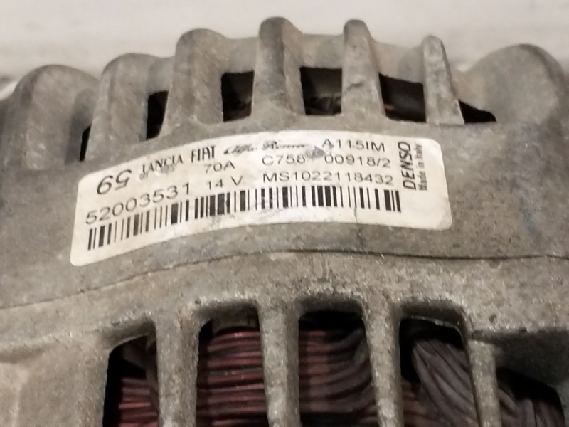 Recambio de alternador para fiat qubo (225_) 1.4 (225axa1a, 225cxa1a) referencia OEM IAM 52003531  