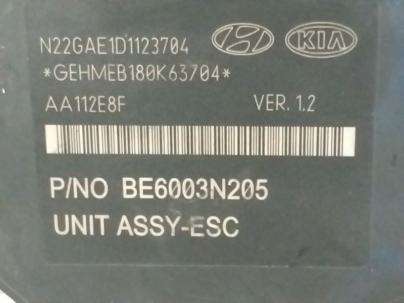 Recambio de abs para kia carens iv 1.7 crdi referencia OEM IAM 58910A4810  