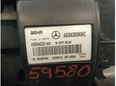 Recambio de calefaccion entera normal para mercedes-benz vito / mixto furgoneta (w639) 115 cdi (639.601, 639.603, 639.605) refer 2