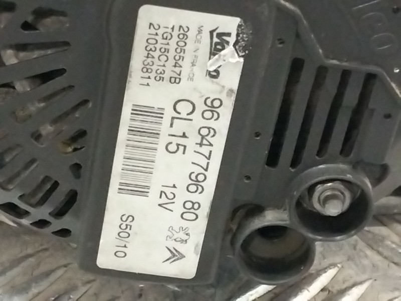 Recambio de alternador para peugeot 308 sw i (4e_, 4h_) 1.6 hdi referencia OEM IAM 9664779680  