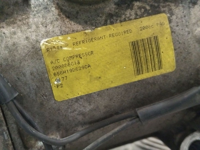 Recambio de compresor aire acondicionado para ford fiesta v (jh_, jd_) 1.3 referencia OEM IAM 6S6H19D629CA  