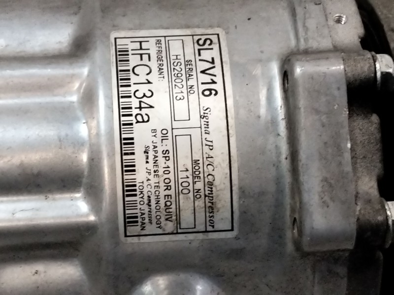 Recambio de compresor aire acondicionado para volkswagen golf iii (1h1) 1.9 tdi referencia OEM IAM SL7V16 DY7VA 