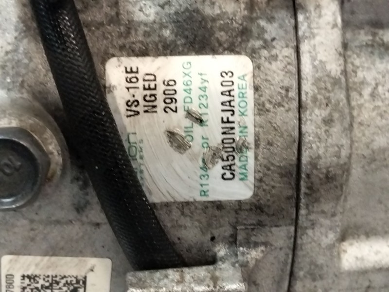 Recambio de compresor aire acondicionado para hyundai tucson (tl, tle) 1.6 gdi referencia OEM IAM CA500NFJAA03  