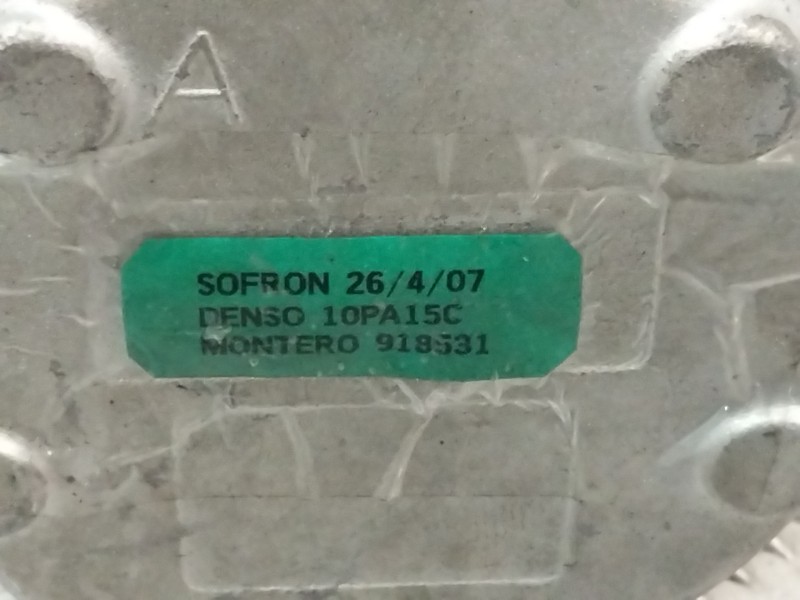Recambio de compresor aire acondicionado para mitsubishi pajero 2.5d referencia OEM IAM 10PA15C 918531 