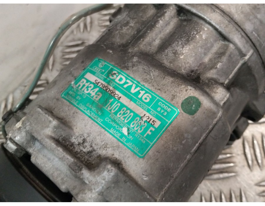 Recambio de compresor aire acondicionado para audi tt (8n3/8n9) 1.8 20v turbo referencia OEM IAM 1J0820803F  