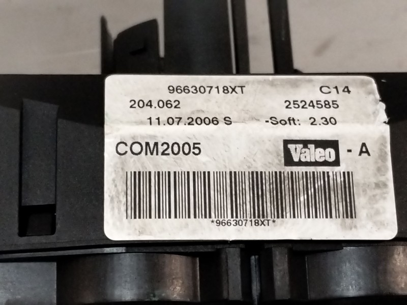 Recambio de mando multifuncion para peugeot 207/207+ (wa_, wc_) 1.6 hdi referencia OEM IAM 96630718XT  