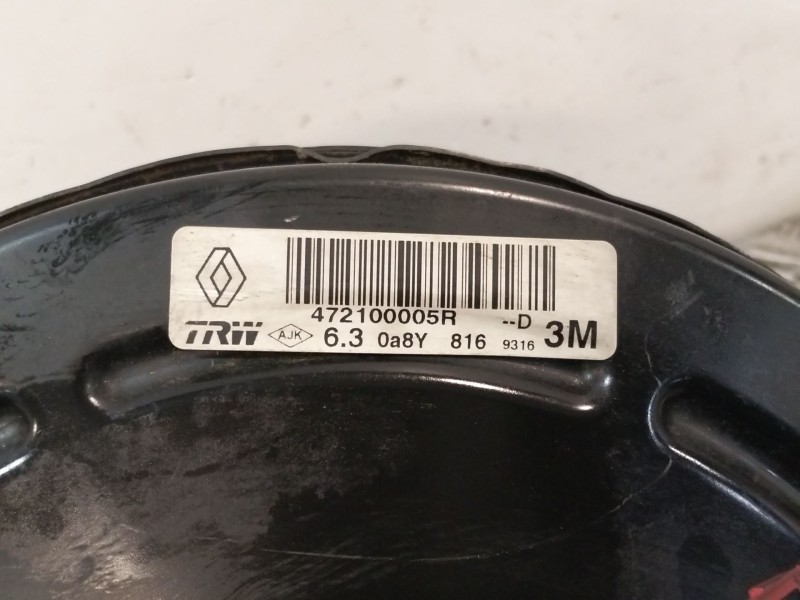 Recambio de servofreno para renault megane iii berlina 5 p 1.5 dci diesel fap referencia OEM IAM 472100005R  