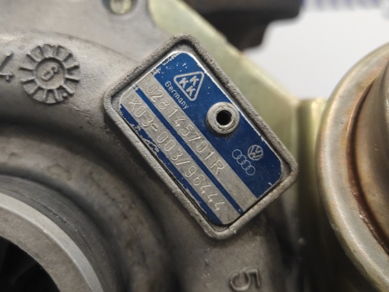 Recambio de turbocompresor para seat ibiza (6k) 1.9 turbodiesel cat (aaz) referencia OEM IAM 028145701R  K03