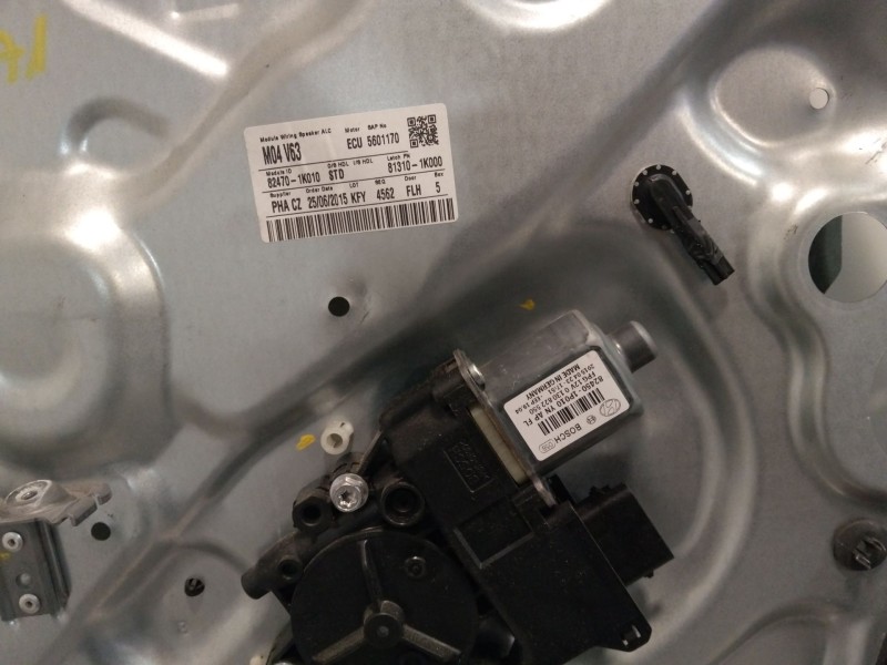 Recambio de elevalunas delantero izquierdo para hyundai ix20 (jc) 1.4 crdi referencia OEM IAM 824701K010  