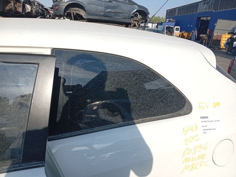 Recambio de luna trasera izquierda para kia rio iii (ub) 1.25 cvvt referencia OEM IAM 834111W200  