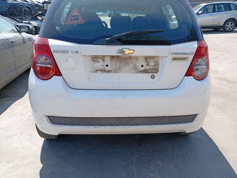 Recambio de refuerzo paragolpes trasero para chevrolet aveo / kalos hatchback (t250, t255) 1.2 referencia OEM IAM 96816940  