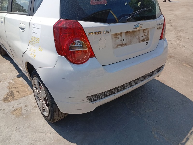 Recambio de paragolpes trasero para chevrolet aveo / kalos hatchback (t250, t255) 1.2 referencia OEM IAM 96808256 96808268 