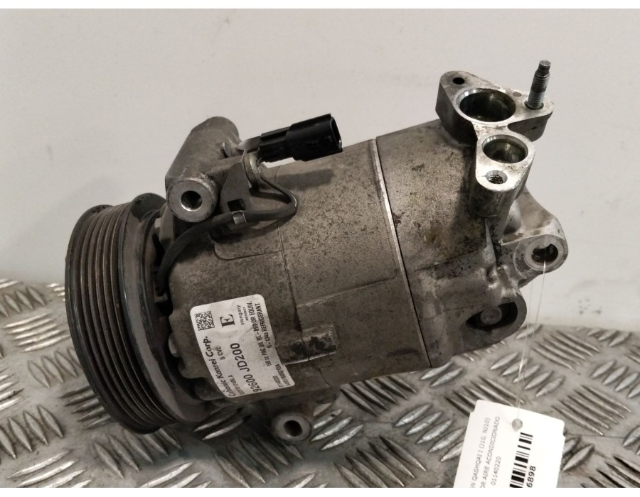 Recambio de compresor aire acondicionado para nissan qashqai i (j10, nj10) 2.0 referencia OEM IAM 01140220 A4101168B010A 