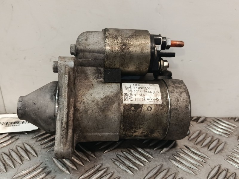 Recambio de motor arranque para fiat 500 (312_) 1.2 (312axa1a) referencia OEM IAM 51890631  
