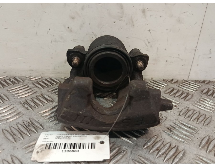 Recambio de pinza freno delantera izquierda para volkswagen polo iv (9n_, 9a_) 1.4 tdi referencia OEM IAM 6C0615123  