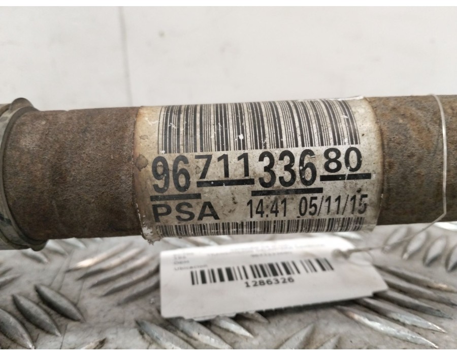 Recambio de transmision delantera derecha para citroën c4 ii (nc_) 1.6 hdi 115 referencia OEM IAM 9671133680  