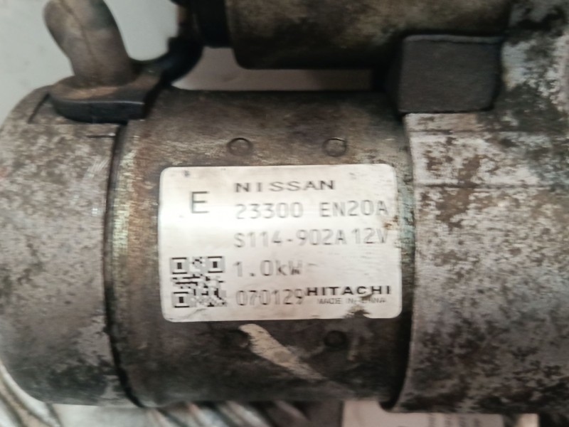 Recambio de motor arranque para nissan qashqai i (j10, nj10) 2.0 referencia OEM IAM 23300  
