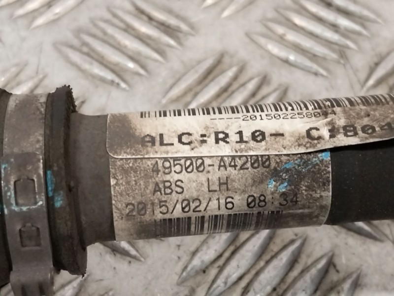 Recambio de transmision delantera izquierda para kia carens iv 1.7 crdi referencia OEM IAM 49500A4300SJ  