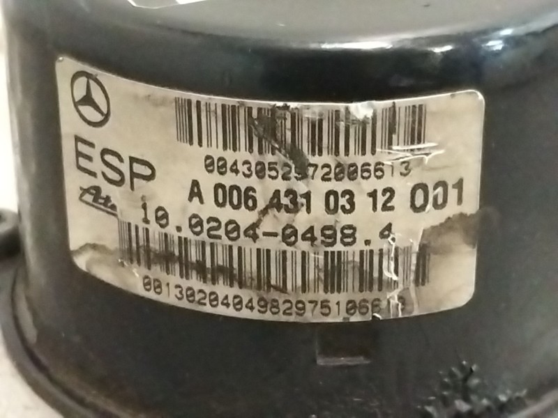 Recambio de abs para mercedes-benz slk (r171) 200 kompressor (171.442) referencia OEM IAM 0044316212 A0064310312001 A1714310040