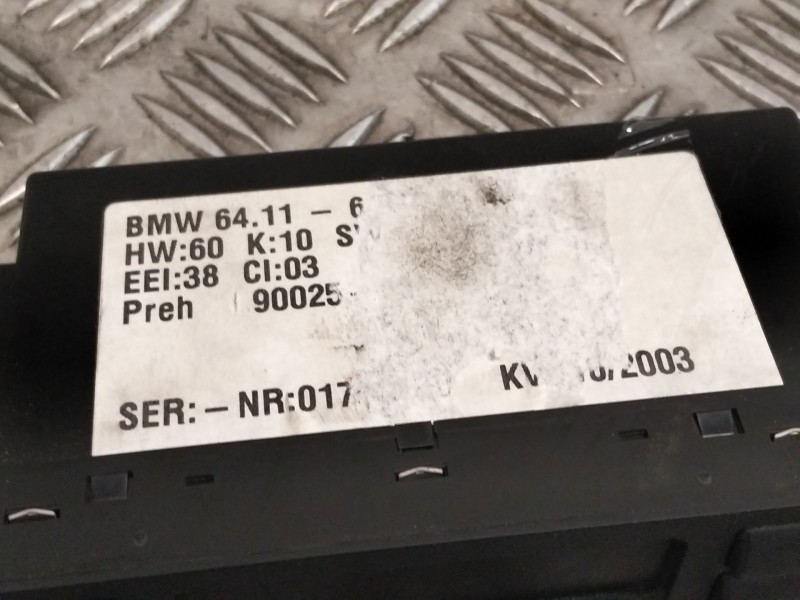 Recambio de mando climatizador para bmw 5 (e39) 525 i referencia OEM IAM   