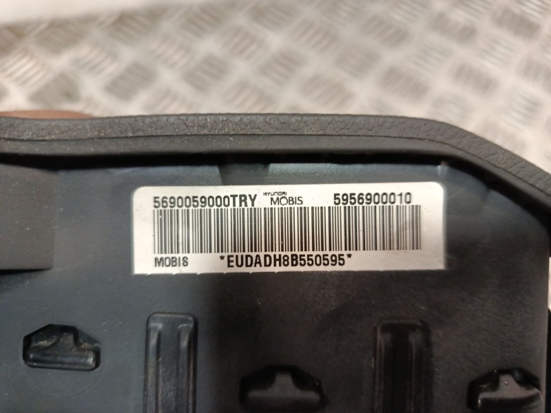 Recambio de airbag delantero izquierdo para hyundai h350 furgoneta 2.5 crdi referencia OEM IAM 5690059000TRY  