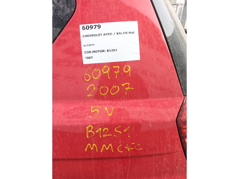 chevrolet aveo / kalos hatchback (t200) del año 2007