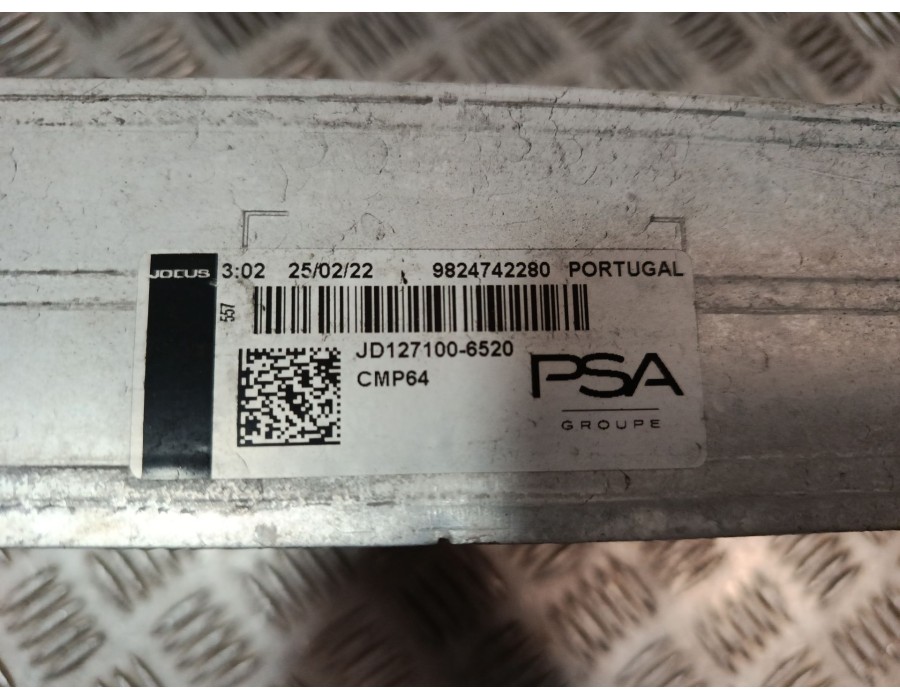 Recambio de intercooler para peugeot 208 ii (ub_, up_, uw_, uj_) 1.5 bluehdi 100 referencia OEM IAM 9824742280  