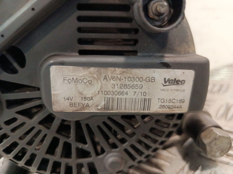 Recambio de alternador para ford fiesta vi (cb1, ccn) 1.4 tdci referencia OEM IAM 1506300 AV6N10300GB 
