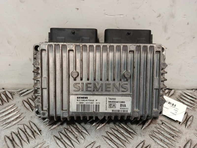 Recambio de centralita motor uce para peugeot 307 (3a/c) 1.6 16v referencia OEM IAM S118047505  