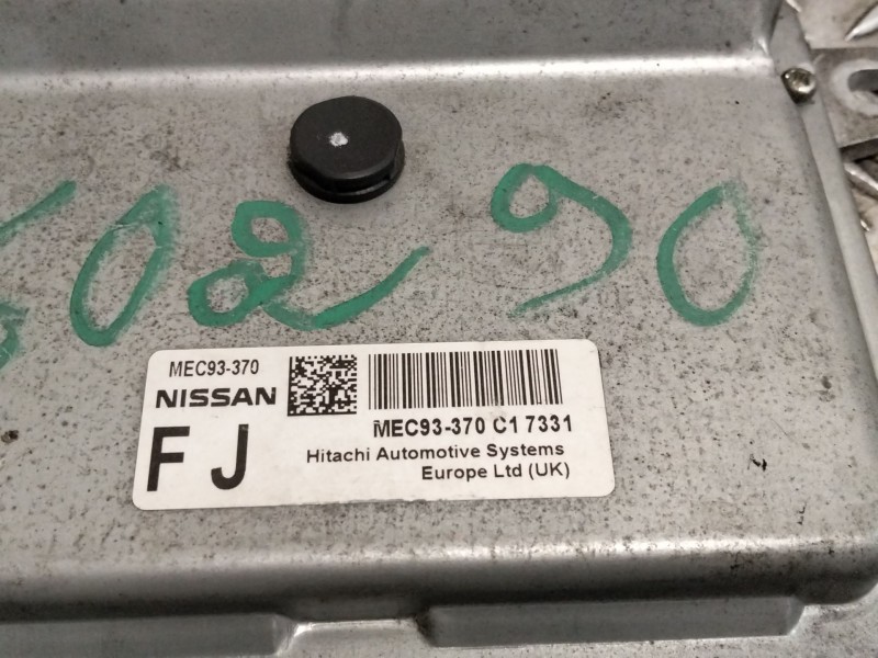 Recambio de centralita motor uce para nissan qashqai i (j10, nj10) 2.0 referencia OEM IAM MEC93370C17331  
