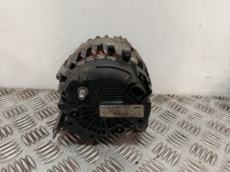 Recambio de alternador para seat leon (1p1) 1.4 tsi referencia OEM IAM 03C903023AX 03C903025D 03C903025DX