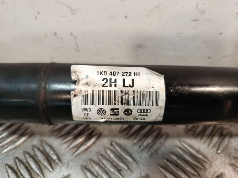 Recambio de transmision delantera derecha para seat altea (5p1) 2.0 tdi referencia OEM IAM 1K0407272HL  
