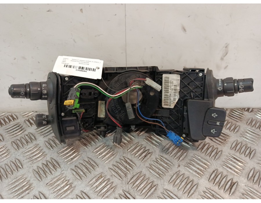 Recambio de mando multifuncion para renault grand scénic ii (jm0/1_) 1.5 dci (jm1e) referencia OEM IAM 8200127728  