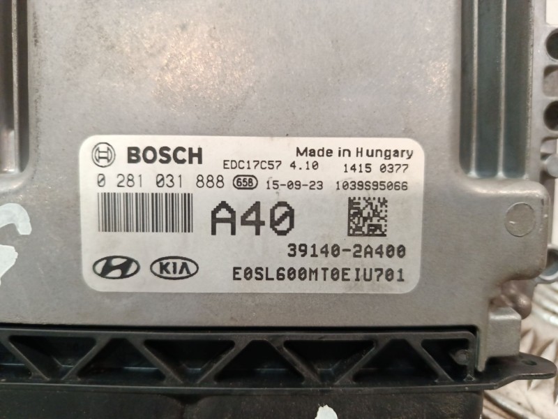 Recambio de centralita motor uce para kia sportage iii (sl) 1.7 crdi referencia OEM IAM 0281031888 391402A400 