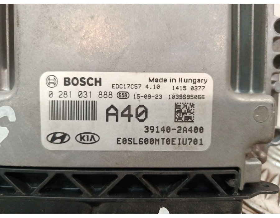 Recambio de centralita motor uce para kia sportage iii (sl) 1.7 crdi referencia OEM IAM 0281031888 391402A400 